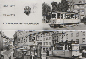 Nordhausen 75 Jahre Strassenbahn 1978