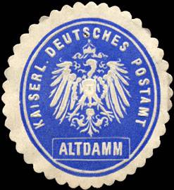 Kaiserliches Deutsches Postamt Altdamm