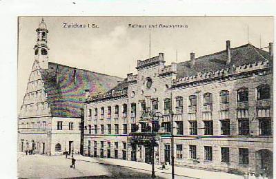 Zwickau Rathaus ca 1914