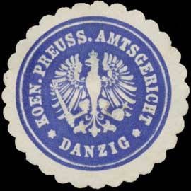 K.Pr. Amtsgericht Danzig