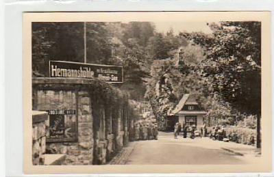 Rübeland im Harz Hermannshöhle 1954