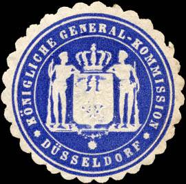 Königliche General - Kommission - Düsseldorf
