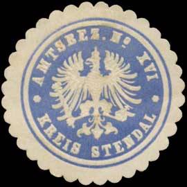 Amtsbezirk No. XVI Kreis Stendal