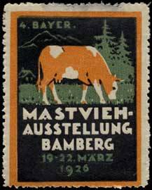 4. Bayerische Mastviehausstellung