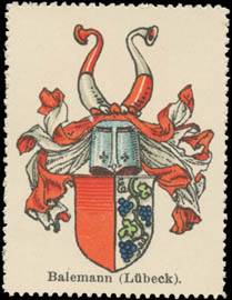 Balemann (Lübeck) Wappen