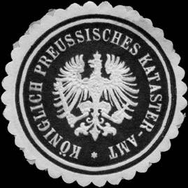 Königlich Preussisches Kataster - Amt