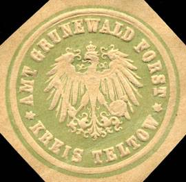 Amt Grunewald Forst - Kreis Teltow
