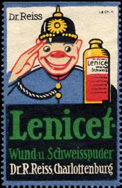 Dr. Reiss Lenicet - Wund - und Schweisspuder