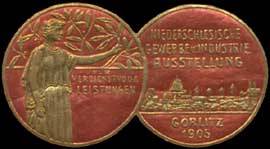 Goldene Medaille - Niederschlesische Gewerbe und Industrie-Ausstellung
