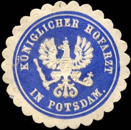 Königlicher Hofarzt in Potsdam