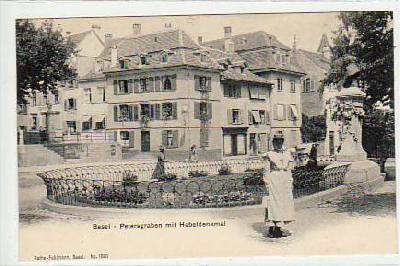 Basel Schweiz Petersgraben ca 1900