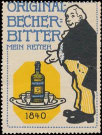 Original Becher-Bitter mein Retter 1840
