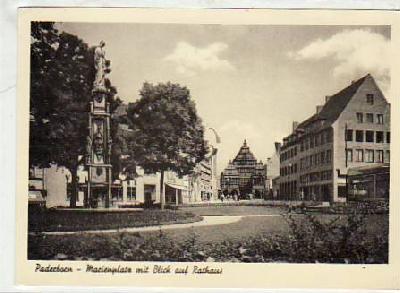 Paderborn Marienplatz 1953