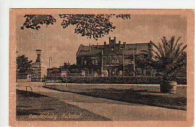 Quedlinburg Harz Bahnhof 1949