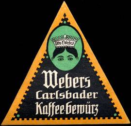 Otto E. Weber - Webers Carlsbader Kaffee - Gewürz