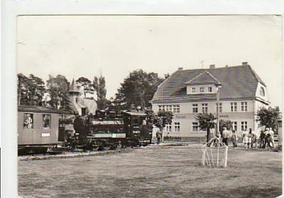 Ostseebad Baabe auf Rügen Kleinbahn 1978