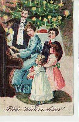 Glückwunsch Weihnachten Kinder Musik 1906