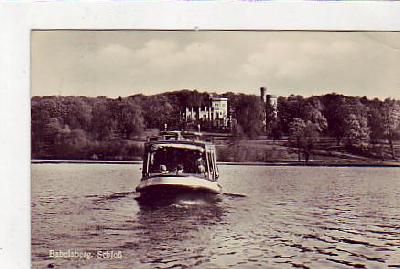 Potsdam Babelsberg Schloss ,Motorschiff 1956