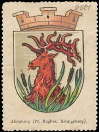Wappen von Allenburg