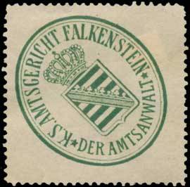 Der Amtsanwalt K.S. Amtsgericht Falkenstein