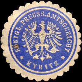 Königlich Preussisches Amtsgericht - Kyritz
