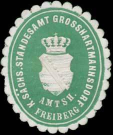 K.Sächs. Standesamt Grosshartmannsdorf