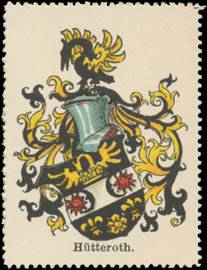 Hütteroth Wappen