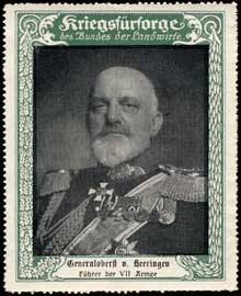 Generaloberst von Heeringen