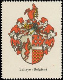 Lahaye (Belgien) Wappen