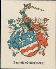 Zerrath (Ostpreußen) Wappen
