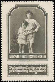 Prinz Luitpold und Albrecht als Kinder