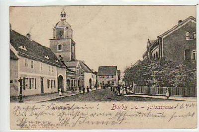 Barby an der Elbe Schlossstrasse 1904