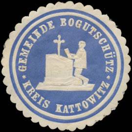 Gemeinde Bogutschütz Kreis Kattowitz/Schlesien