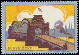 Düsseldorf Rhein-Brücke
