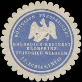 K.Pr. Grenadier-Regiment Kronprinz Friedrich Wilhelm (2. Schlesisches Nr. 11)
