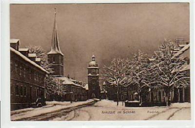 Arnstadt in Thüringen Winter 1909