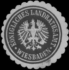 Königliches Landrathsamt Wiesbaden