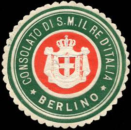 Consolato di S.M. il re d'Italia - Berlino