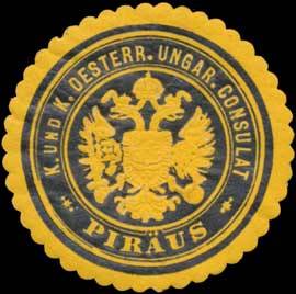 K.u.K. Oesterr. Ungar. Consulat in Piräus