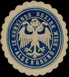 IX. Gemeinde Bezirk Wien Alsergrund