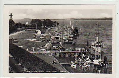 Lübeck - Travemünde Hafen ca 1940
