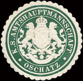 Königlich Sächsische Amtshauptmannschaft - Oschatz