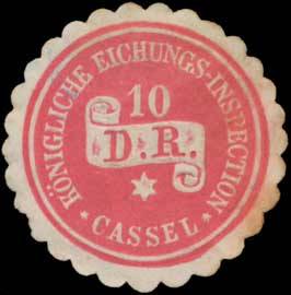 K. Eichungs-Inspection Cassel