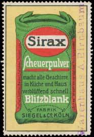 Sirax Scheuerpulver - Warenhaus A. Birnbaum