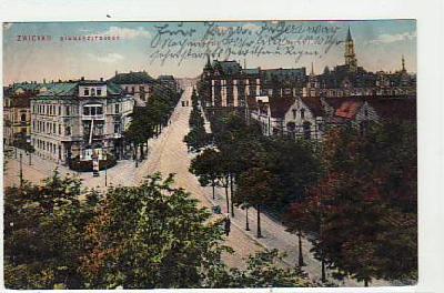 Zwickau Bahnhofstrasse 1912