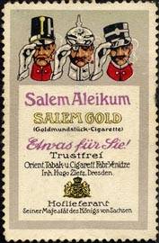 Salem Aleikum - Salem Gold - Etwas für Sie !