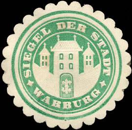 Siegel der Stadt - Warburg