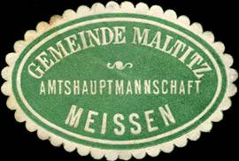 Gemeinde Maltitz - Amtshauptmannschaft Meissen