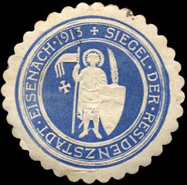 Siegel der Residenzstadt Eisenach