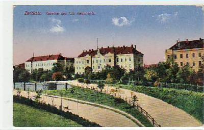 Zwickau Kaserne Militär 1.WK des 133. Regiments 1915